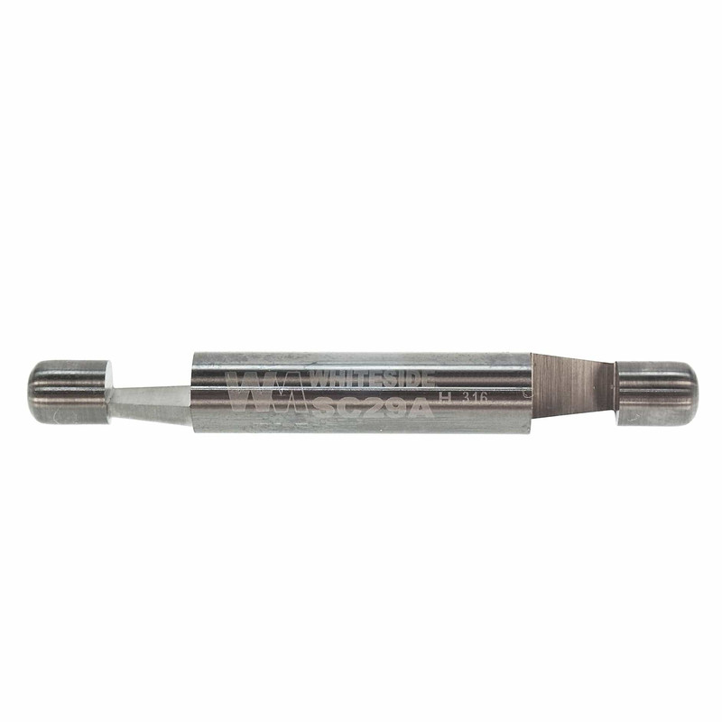 7 Degree Bevel Trim Bit DE SC 1/4" SH 1/4" CL 2" OL 1 FL